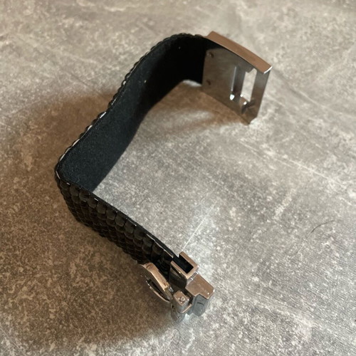 Bracelet like a belt used, black