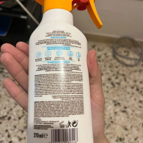 Carroten Kids Protect Plus SPF50 suncare spray 270ml
