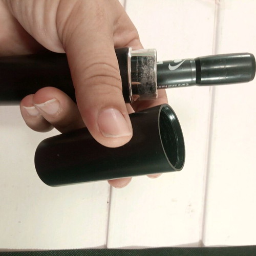 Plastic black case box used 16 cm height