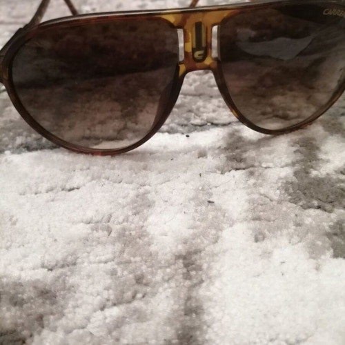 Carrera sunglasses tortoise with gradient lens like new, brown