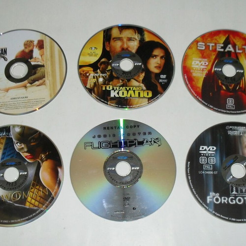 DVD set of 6 used, region 2 with Greek subtitles