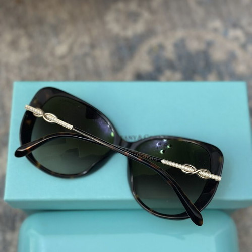 Tiffany & Co. TF 4126-B sunglasses used with case and box