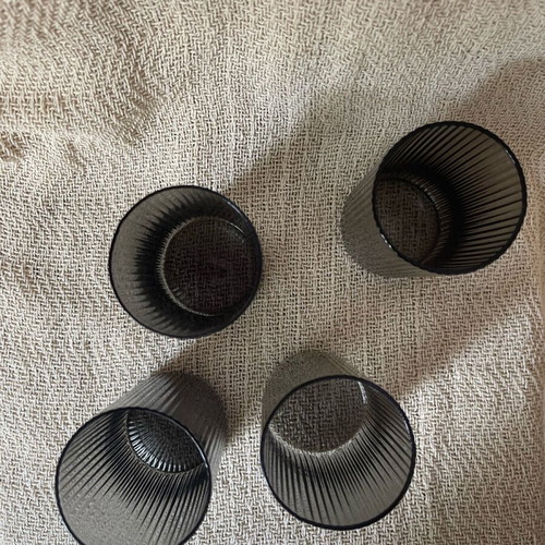 Ripple glasses Ferm Living smoke color new