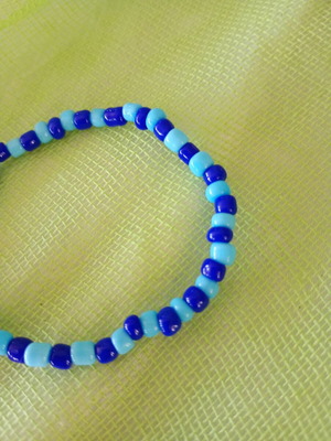 Blue turquoise bracelet