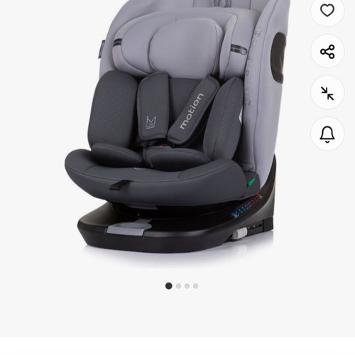 Chipolino Motion i-Size car seat with Isofix, granite