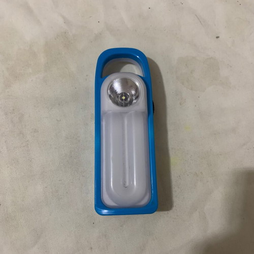 Flashlight with double LED like new, battery included