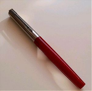 Parker Πένα Γραφής Fine Κόκκινη μπορντό από Αλουμίνιο και πλαστικό