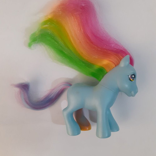 My Little Pony Rainbow Dash figure used, G3 Hasbro