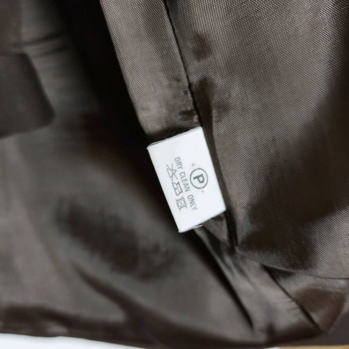 Women's suit used, size 44, brown with slight sheen