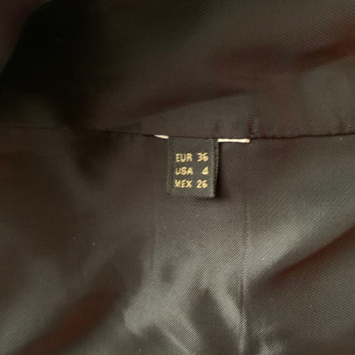 Massimo Dutti blazer used, gray and black, size 36