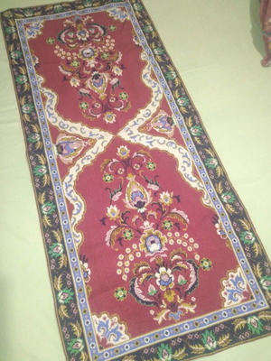 Cross Stitch Table Runner like new