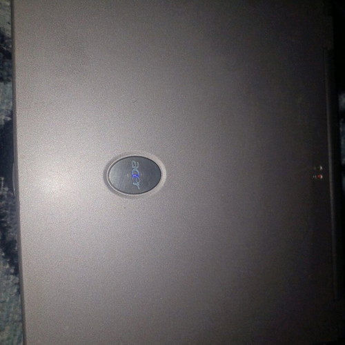 Acer TravelMate 240 vintage laptop used, missing 2 keys