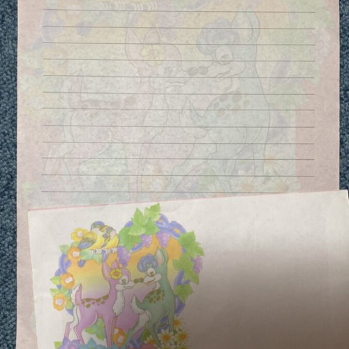 Letter set with envelope like new