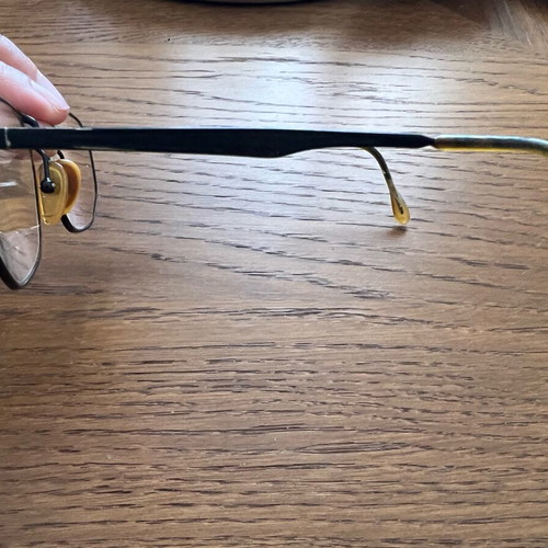 Metal glasses frame used
