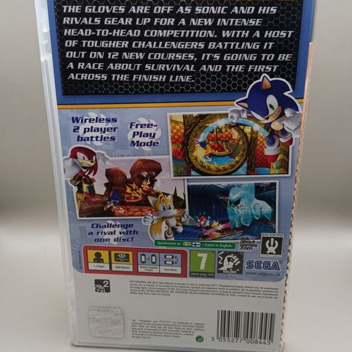 Sonic Rivals 2 for PlayStation Portable (PSP) like new, action