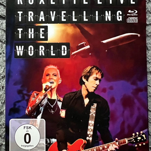 Roxette Travelling The World Blu-Ray + CD like new, rare