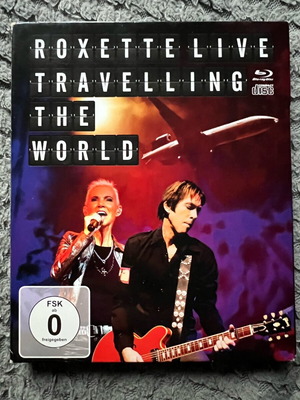 Roxette Travelling The World Blu-Ray + CD like new, rare
