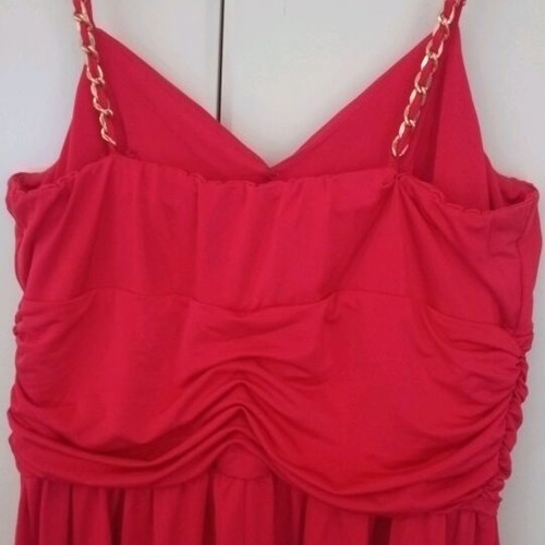 Lussile red dress like new, size XL