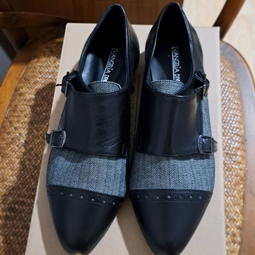 Evangelia Drosi low shoes new, size 38, black