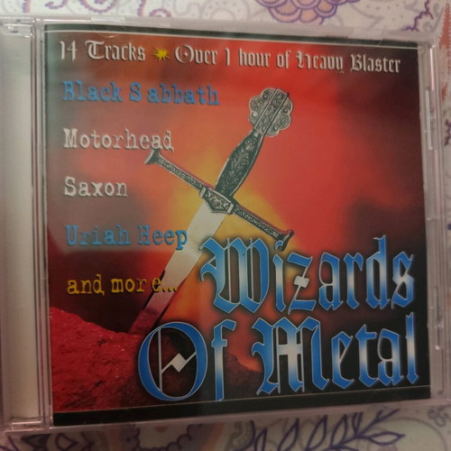 Wizards of Metal CD like new, metal compilation