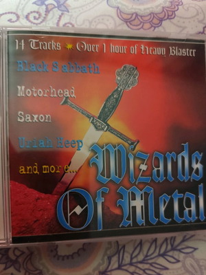 Wizards of Metal CD like new, metal compilation