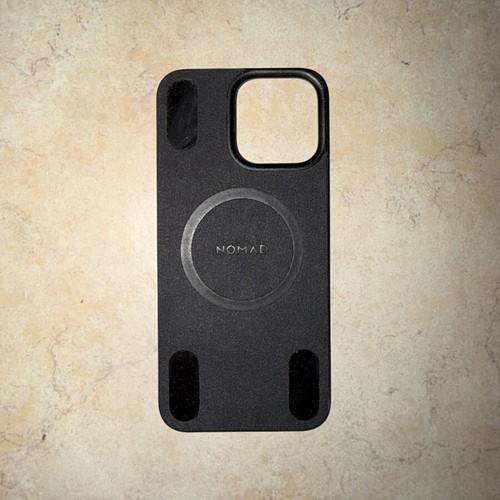 iPhone 16 Pro Max Nomad Modern Leather Horween Back Cover like new