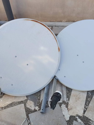 Satellite dish 1m used Gibertini with one LNB