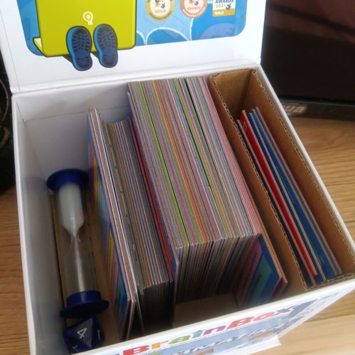 Brainbox Educational Math Board Game like new