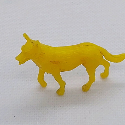 Biokonto figures used, vintage 1970 animal set