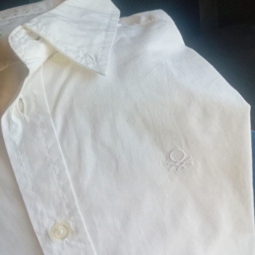 Boys' Set White Shirt Benito and Jeans Like New, Age 12