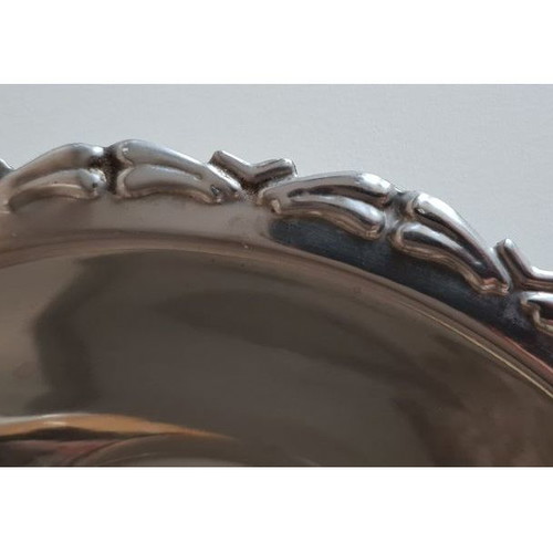 Metallic vintage bowl used