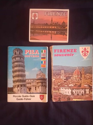 Vintage καρτ ποστάλ leporello μεταχειρισμένα, πακέτο 3