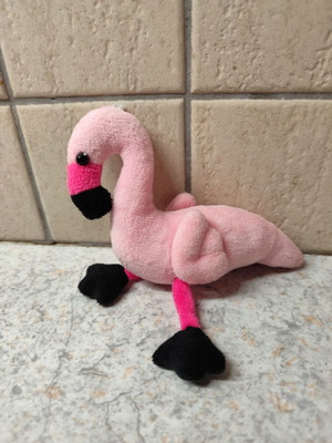 Flamingo doll like new