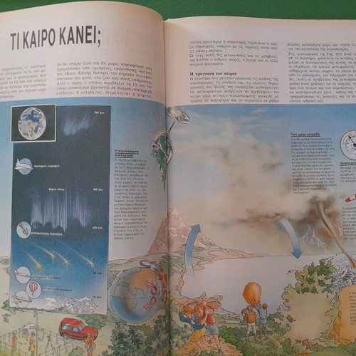 Larousse Children's Encyclopedia used, Greek language