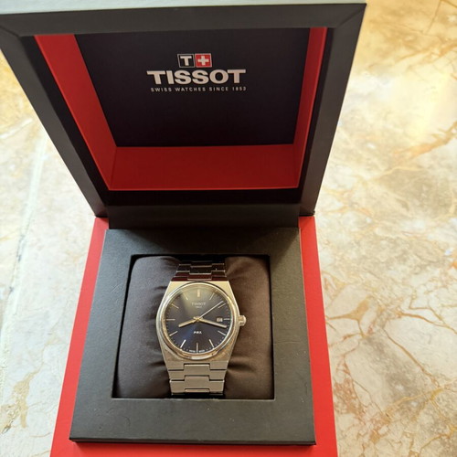 Tissot PRX Blue Quartz Watch Like New