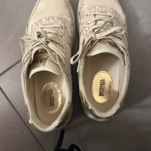 Michael Kors beige sneakers size 39 like new