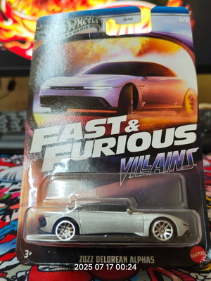 Hot Wheels 2022 Delorean Alpha5 new
