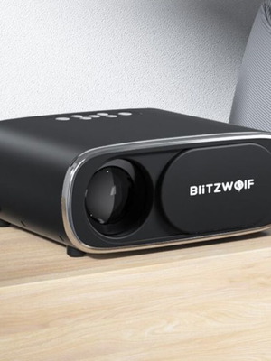 BlitzWolf BW-V4 Projector LCD Full HD LED lamp with Wi-Fi and speakers like new