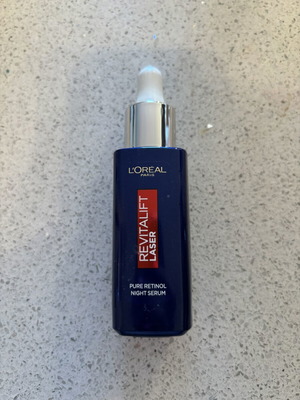 L’Oréal Revitalift Laser Pure Retinol Night Serum 30ml like new