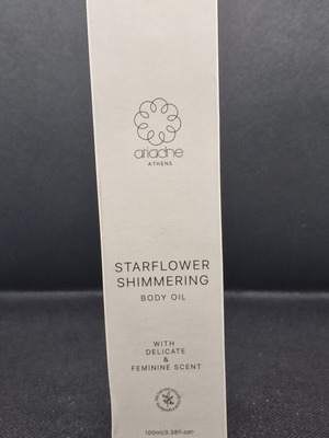Ariadne Athens Starflower Shimmering Body Oil 100ml new