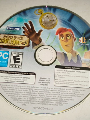 Mortimer Beckett and the Time Paradox PC παιχνίδι μεταχειρισμένο, adventure