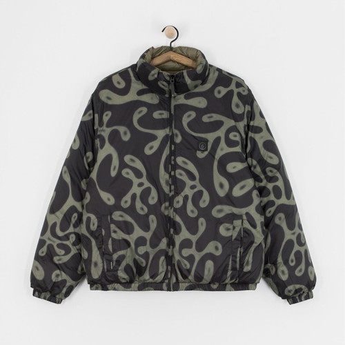 Volcom Zephyr Wallstone Reversible Jacket new, men's winter green M