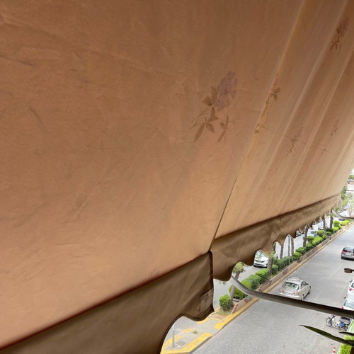 Awnings used, pack of 3, width 4.70 m