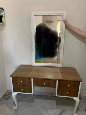 Boudoir with mirror vintage, like new