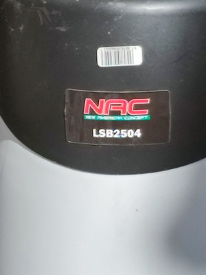 Κλαδοτεμαχιστης NAC LSB2504 ηλεκτρικός σαν καινούργιος, 2500W