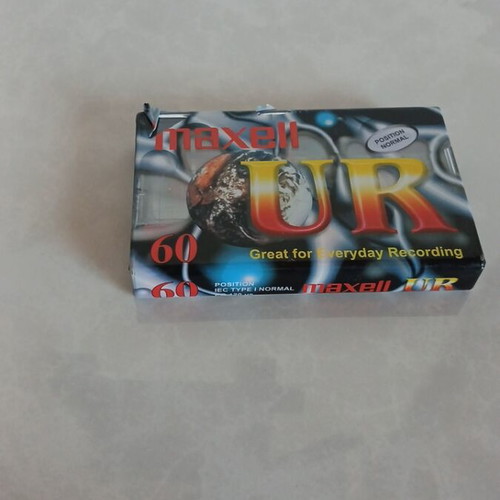 Maxell UR Audio Cassette sealed, new