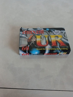 Maxell UR Audio Cassette sealed, new