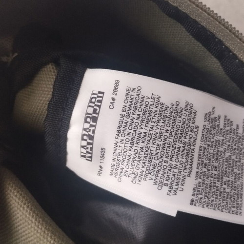 Napapijri Hatch WB waist bag like new, khaki