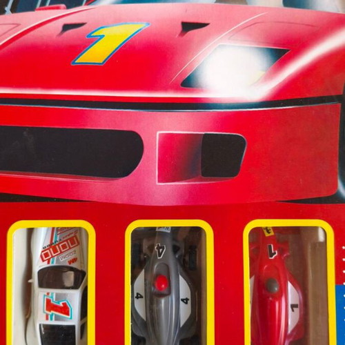 Retro Car Racing Track collectible like new with batteries