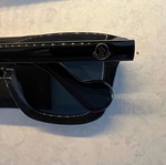 Moncler unisex sunglasses like new, black